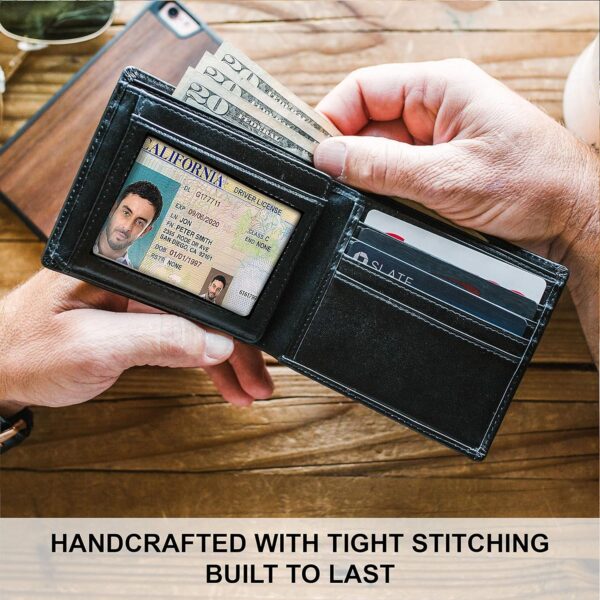 BH S20  BLACK LEATHER WALLET