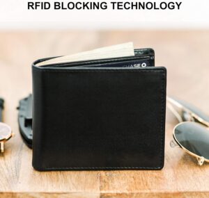 BH S20  BLACK LEATHER WALLET