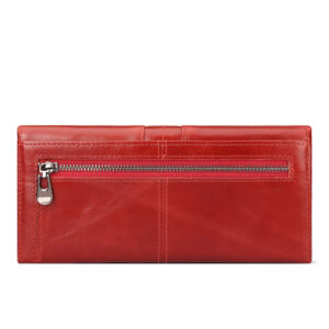 BH Premium Women's Leather Clutch Purse