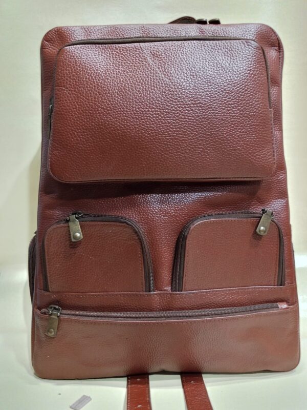 BH Classic Leather Backpack For Men & Women
