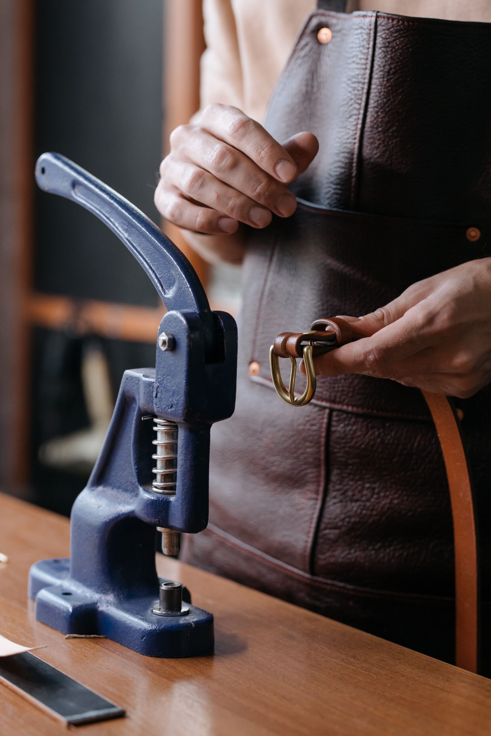 manufacturing leather