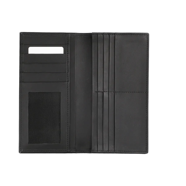 s2 Premium Leather Wallet for Men, Slim Long Leather Wallet with Elegant Design