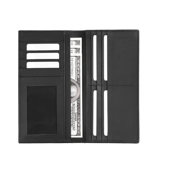 s3 Premium Leather Wallet for Men, Slim Long Leather Wallet with Elegant Design