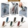 new leather style key chain