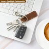 new leather style key chain