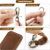 new leather style key chain